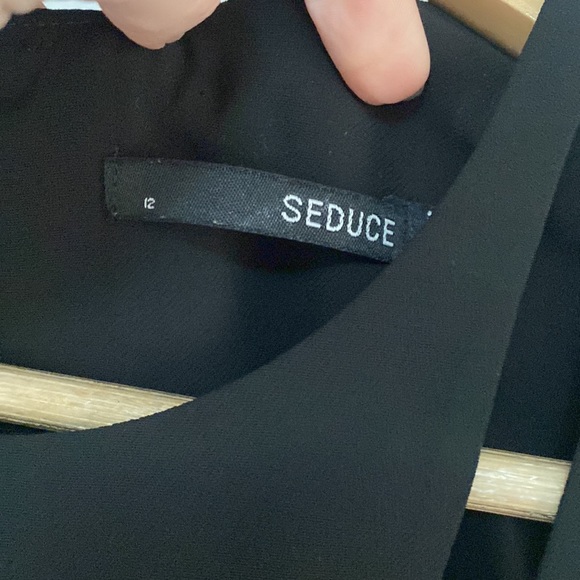 Seduce - Black and multicoloured Dress - Size 12 - Picture 3 of 7